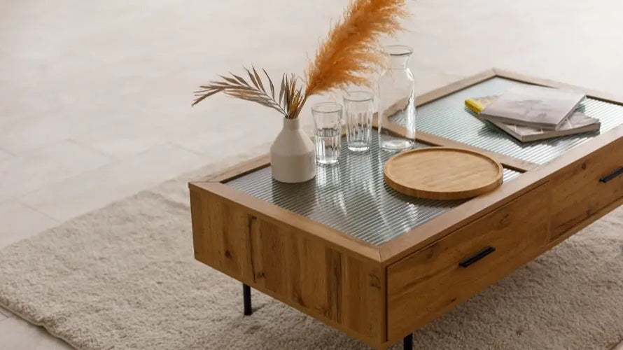 comment fabriquer une table basse en bois avec rangement ?