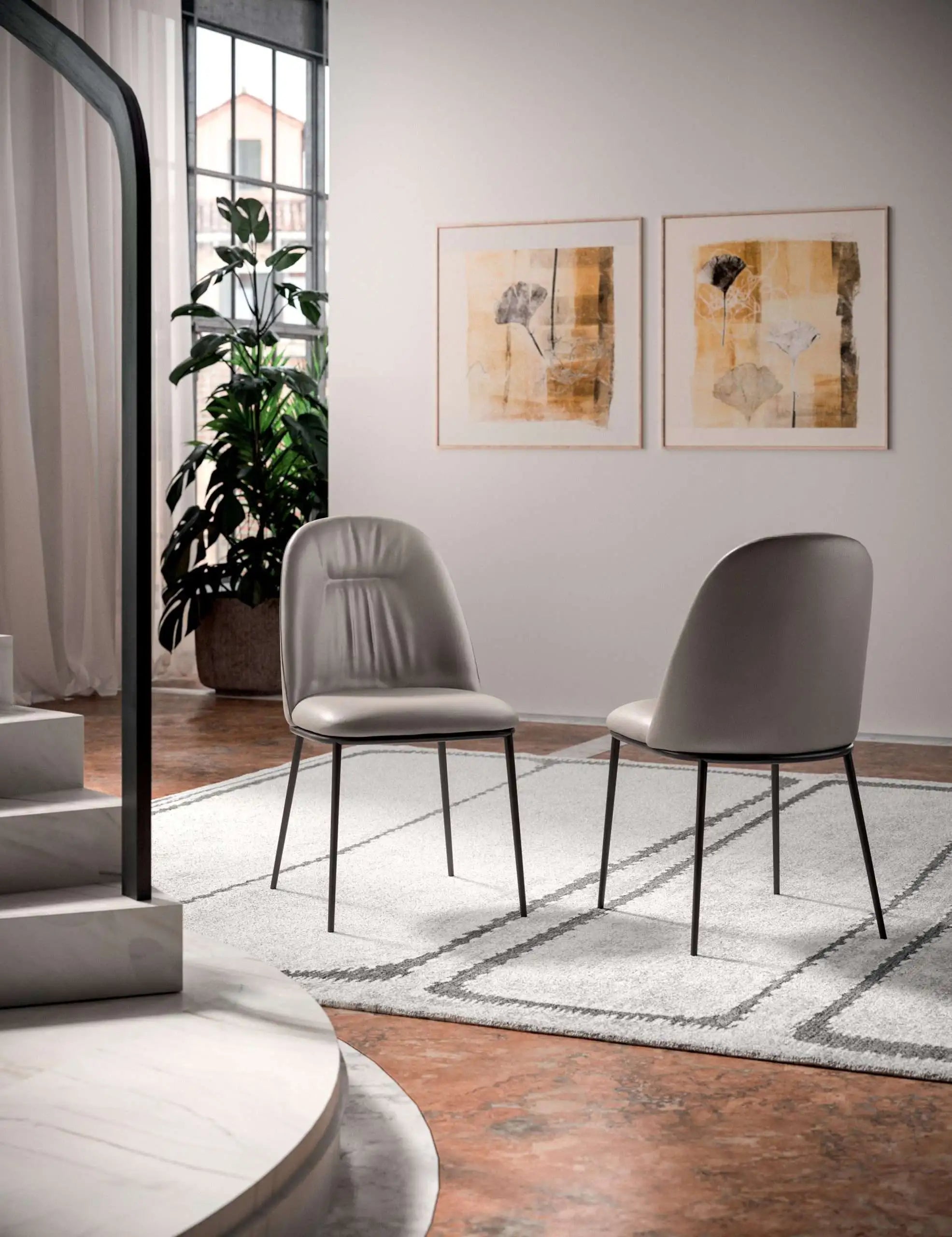 chaises confortable salle a manger