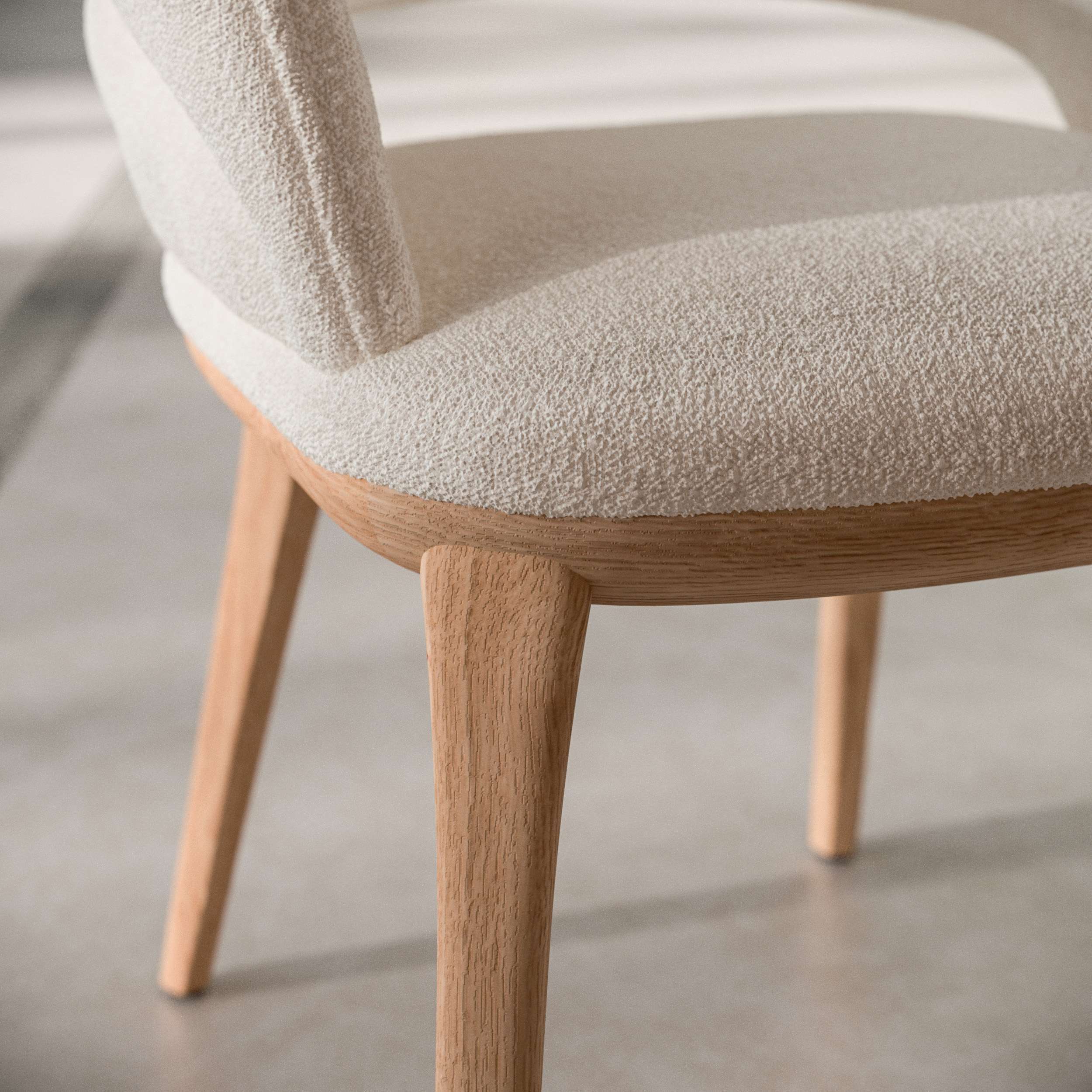 chaise coquille salon