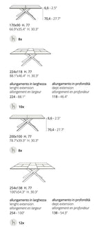 table à manger extensible bois massif
