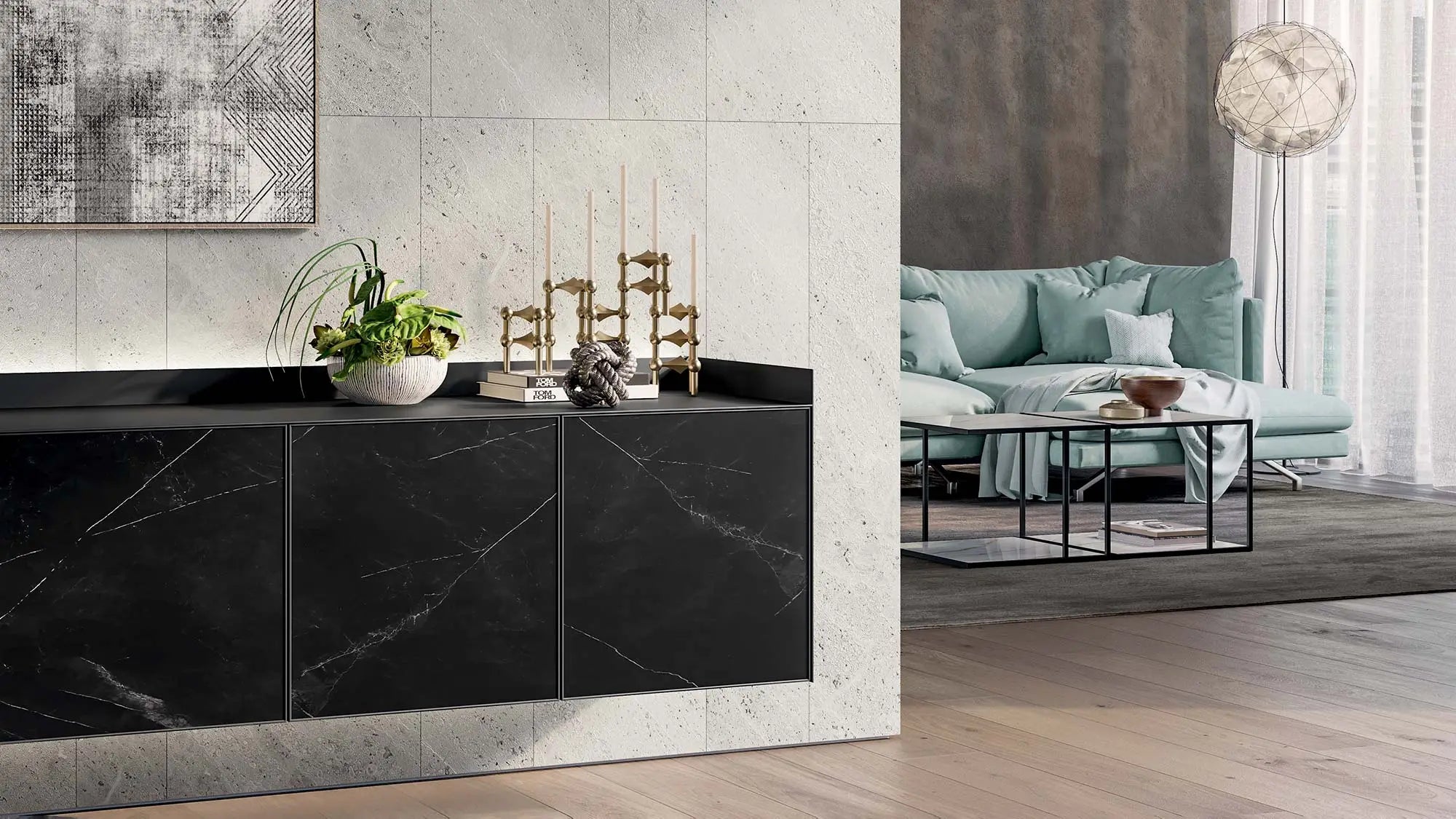 table basse carre 2 niveau