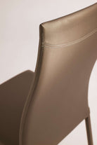 chaise cuir dossier haut