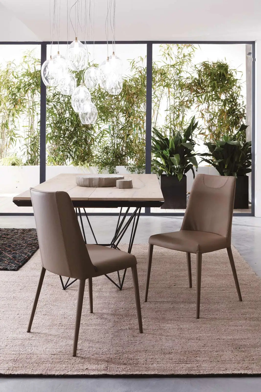 table industrielle extensible 12 personnes