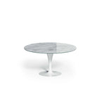 table céramique blanche ronde