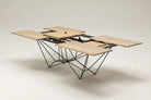 table industrielle extensible 12 personnes