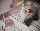 table en verre design salle à manger