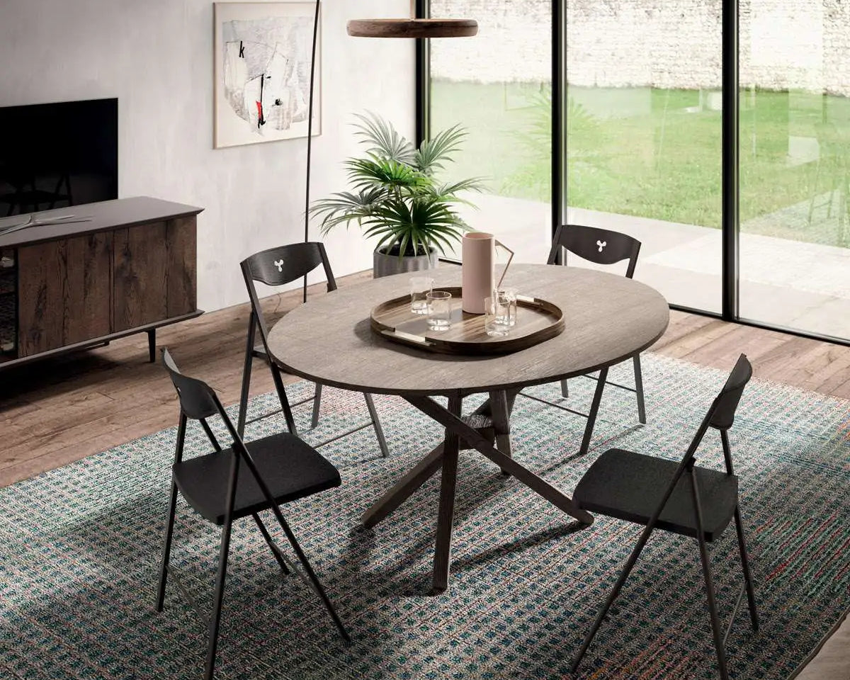 table basse relevable bois foncé