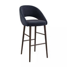 Chaise-Bar-Tissu-Bouclette