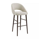 Chaise-Bar-Tissu-Bouclette