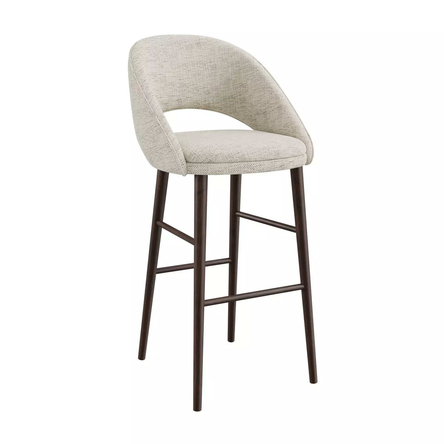 Chaise-Bar-Tissu-Bouclette