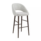 Chaise-Bar-Tissu-Bouclette