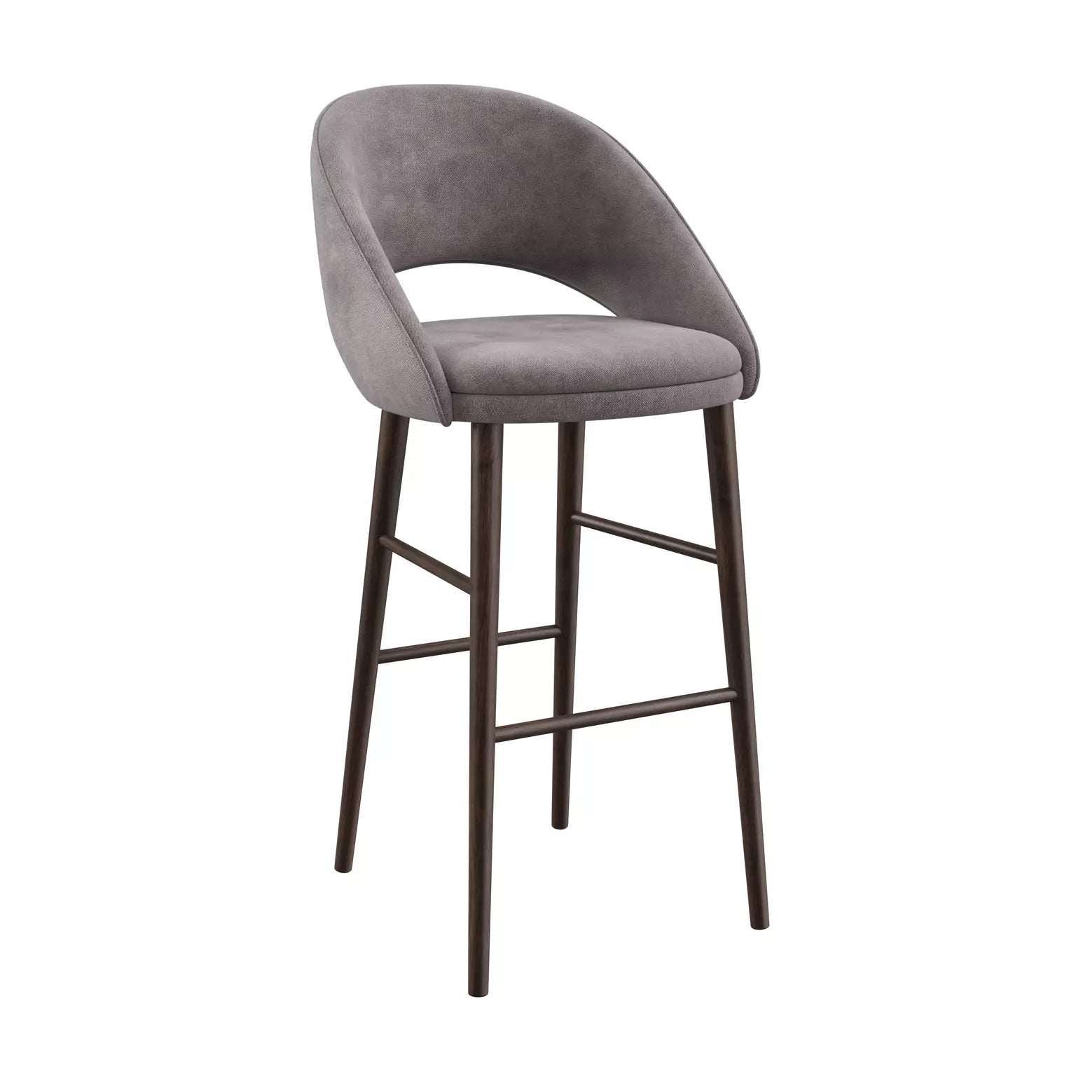 Chaise-Bar-Tissu-Bouclette
