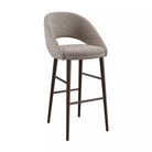 Chaise-Bar-Tissu-Bouclette-pas-cher