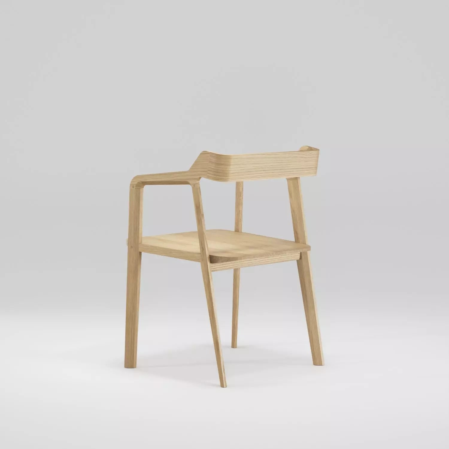 Chaise-Bois-Scandinave-Vintage-chene