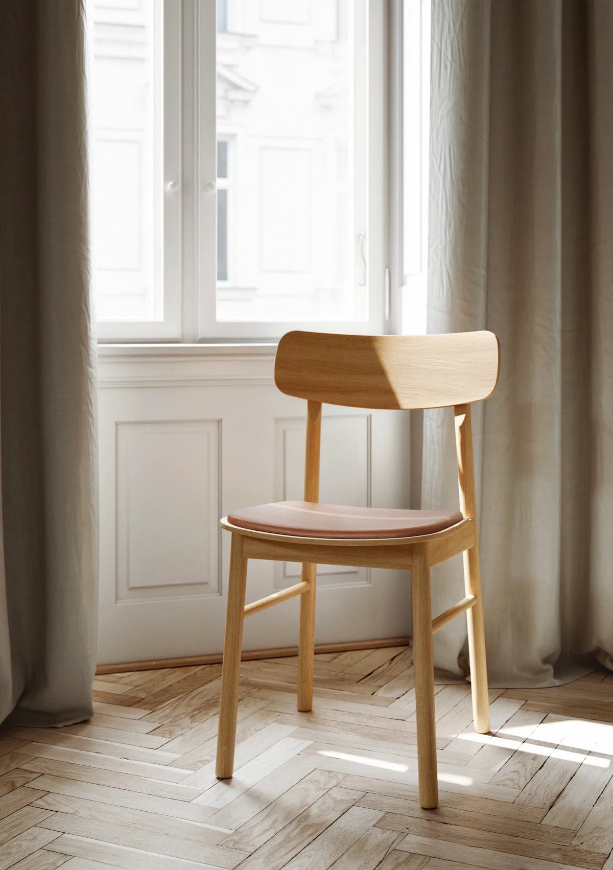 Chaise-salon-Manger-Bois-Clair-Massif-interieur