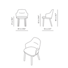 Fauteuil-Vert-Bois-dimensions