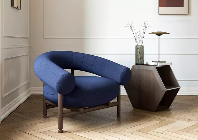 Fauteuil-bleu-Confortable