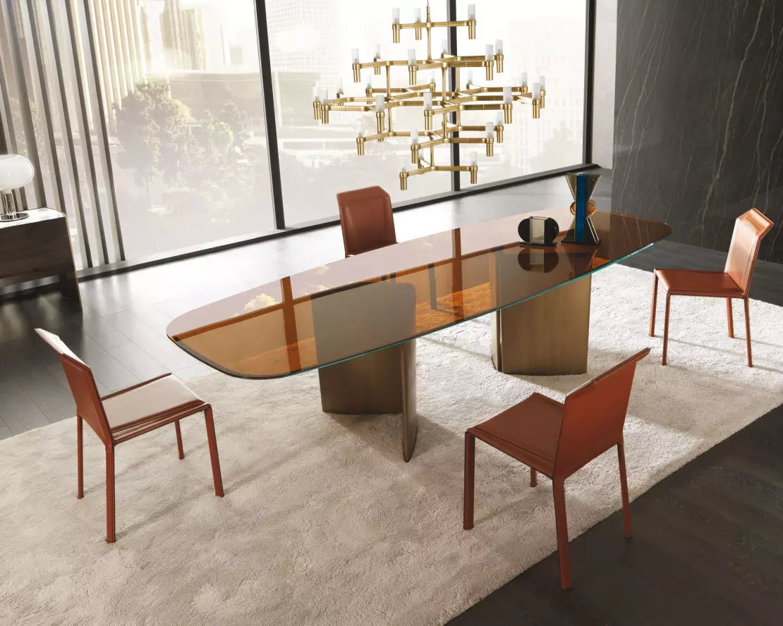 Table-Design-Luxe-Verre-Bois-hotel