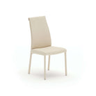 chaises salle manger cuir dossier haut