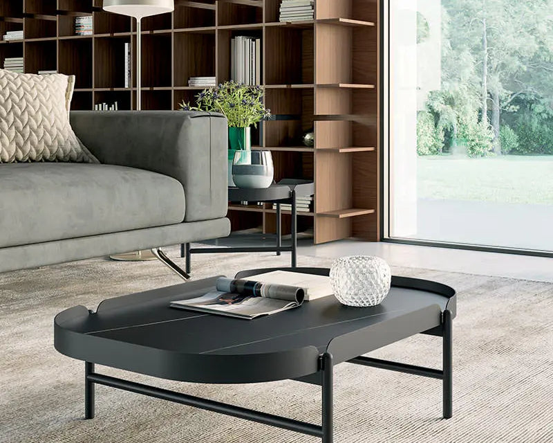 table basse avec rebord