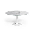 table céramique blanche ronde