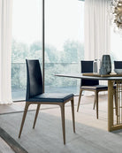 chaise cuir fabrication italien