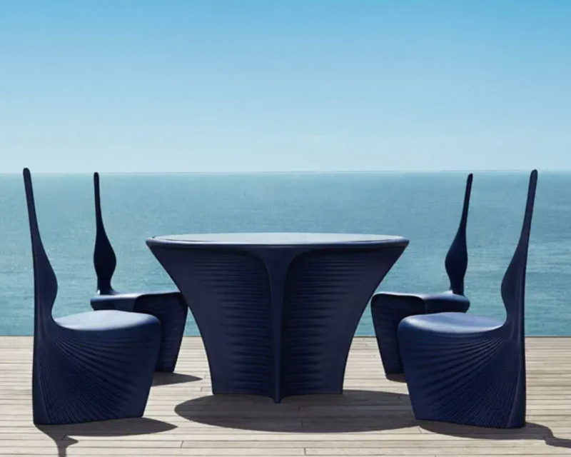 table ronde originale jardin