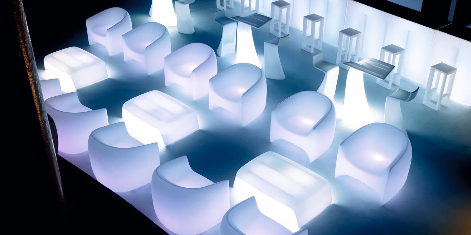 table basse designer led