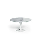 table céramique blanche ronde 