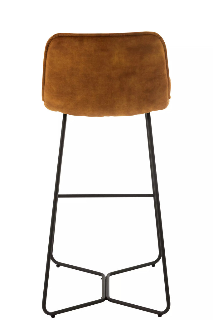 Chaise-Bar-Cuir-Cognac-deco