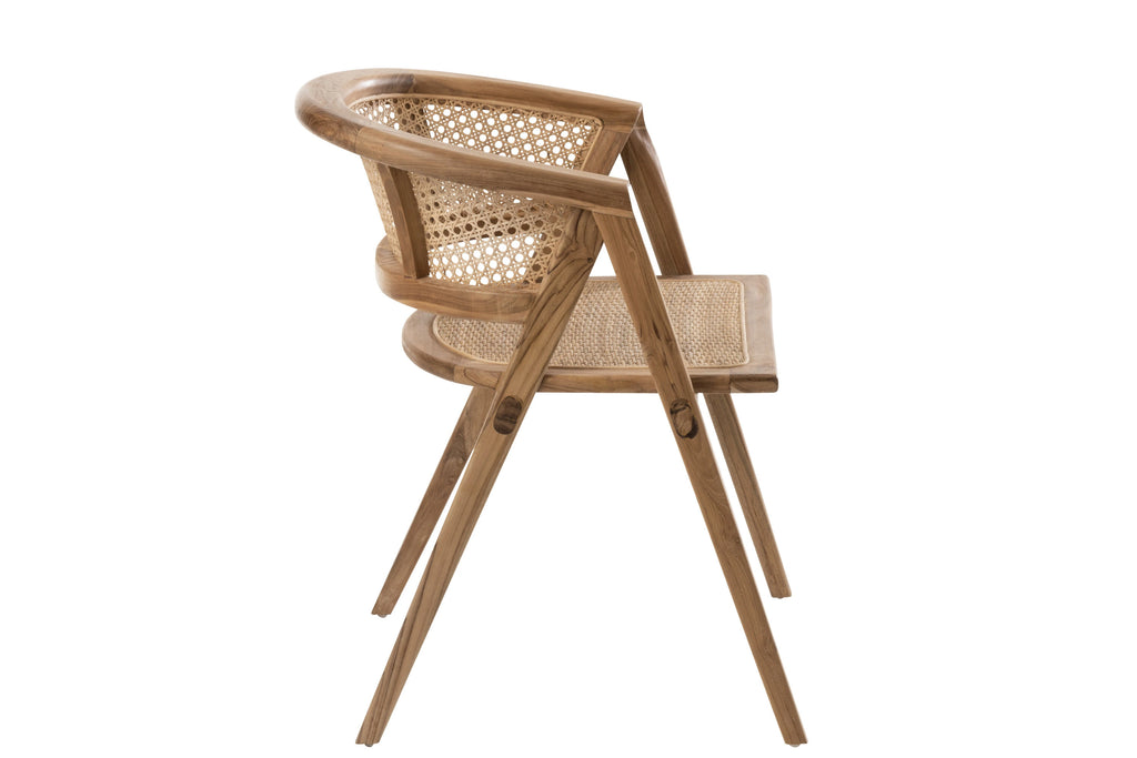 Chaise-Bureau-Bois-Vintage-design