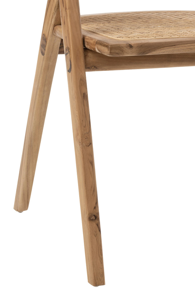 Chaise-Bureau-Bois-Vintage-salon