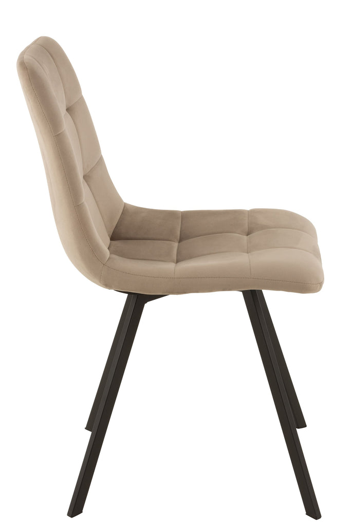 Chaise-Capitonnee-Scandinave-pas-cher