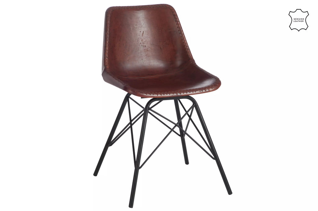 Chaise-Cuir-Couleur-design