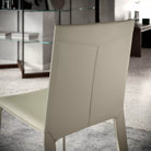 Chaise-Design-Cuir-Blanc