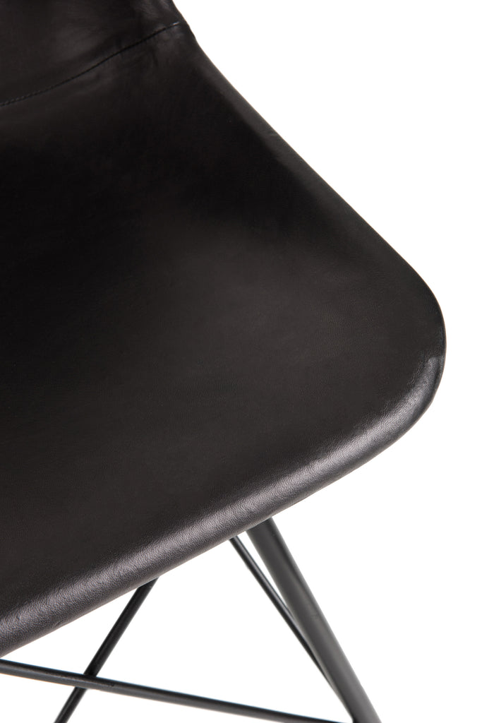Chaise-Industriel-Noir-Mat