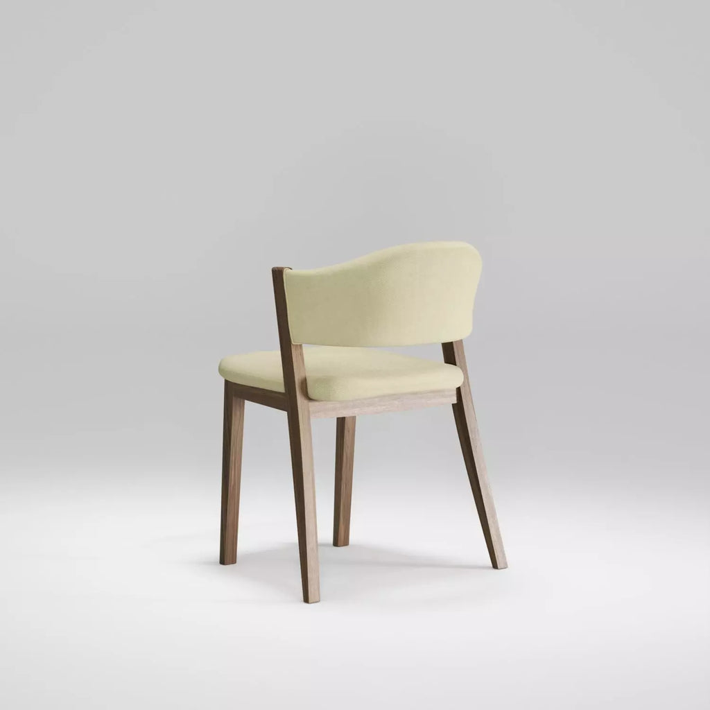 Chaise-Tissu-Jaune-design