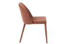 Chaise-Velour-Rose-Fonce-salle-a-manger