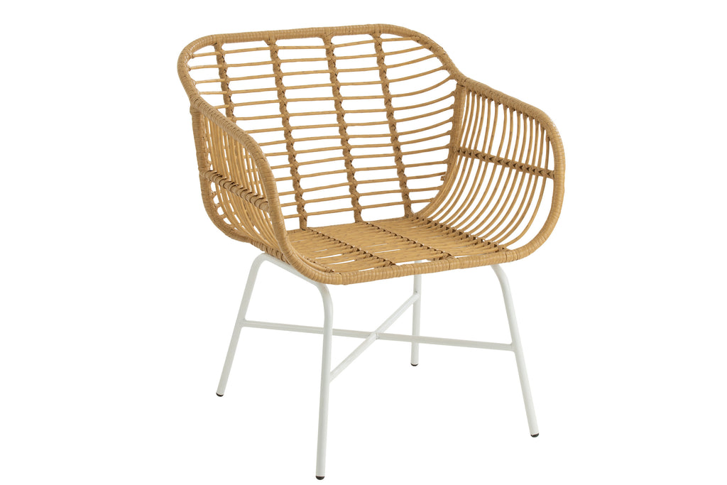 Fauteuil-Osier-Blanc-design
