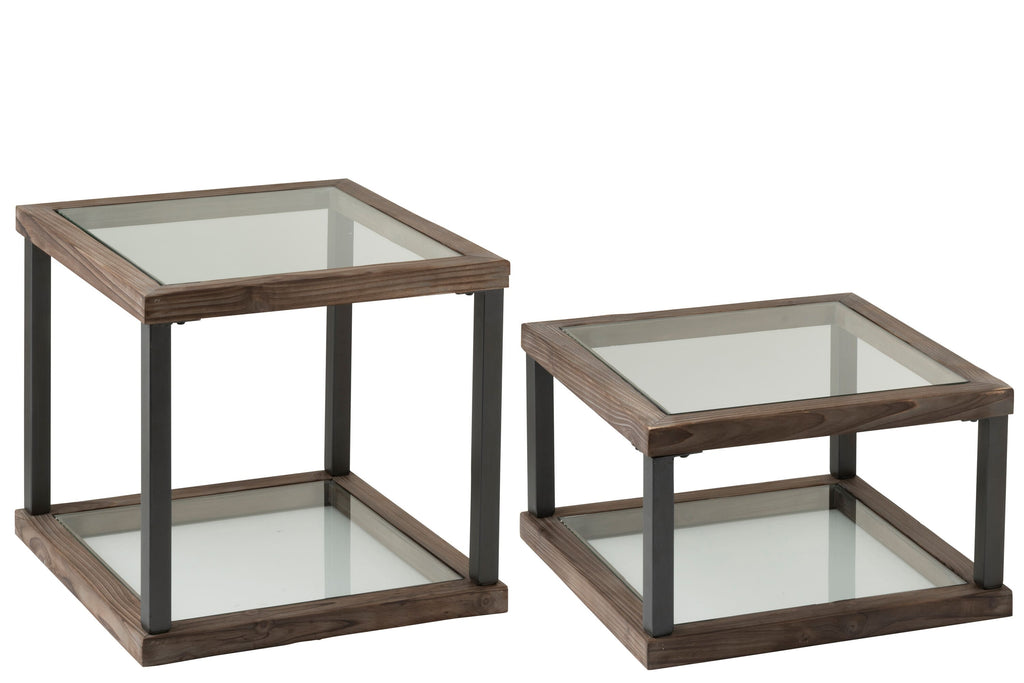 Table-Basse-Carree-Bois-Verre-salon