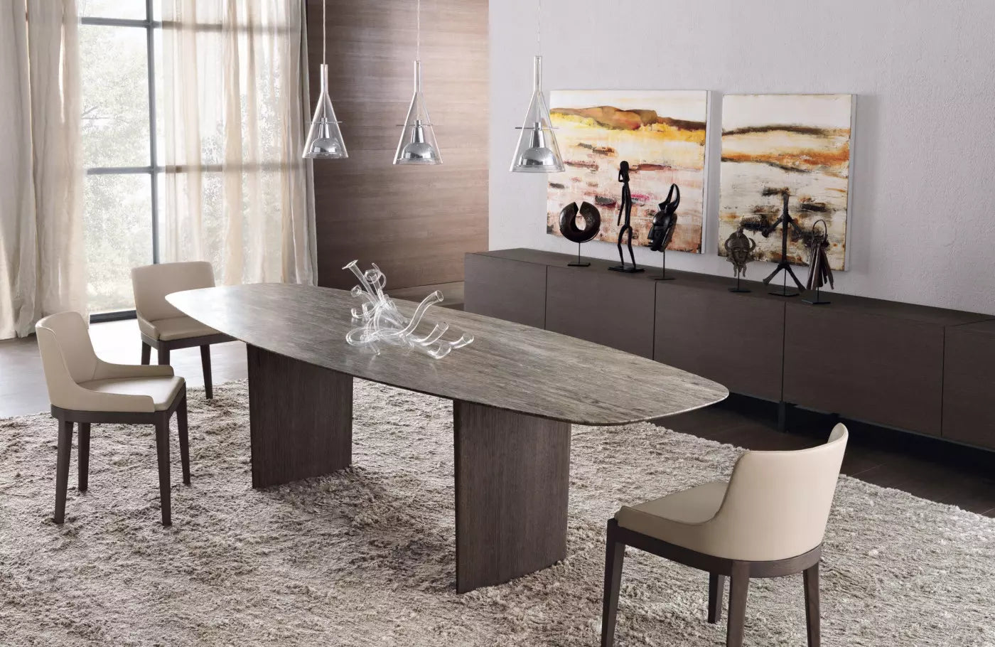 Table-Design-Luxe-Verre-Bois-salon