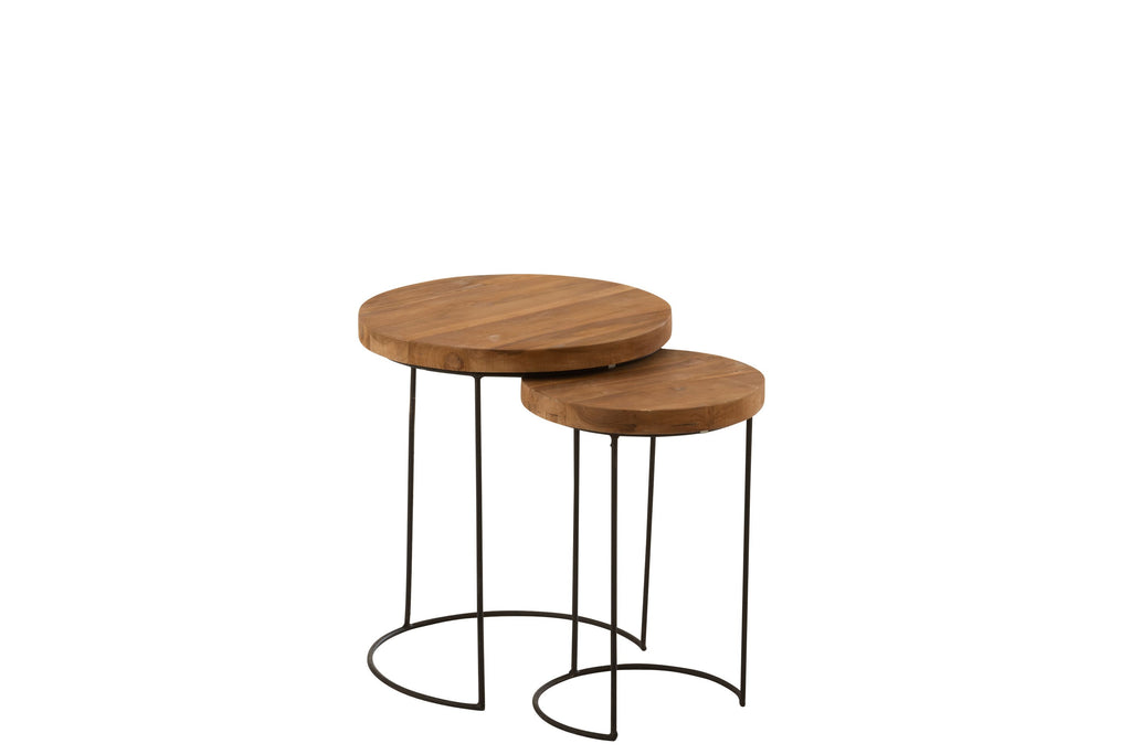 table-appoint-Metal-Bois-Gigogne