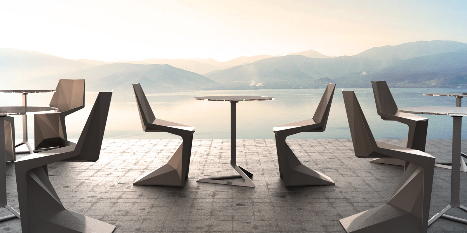 table-haute-design-voxel-vondom
