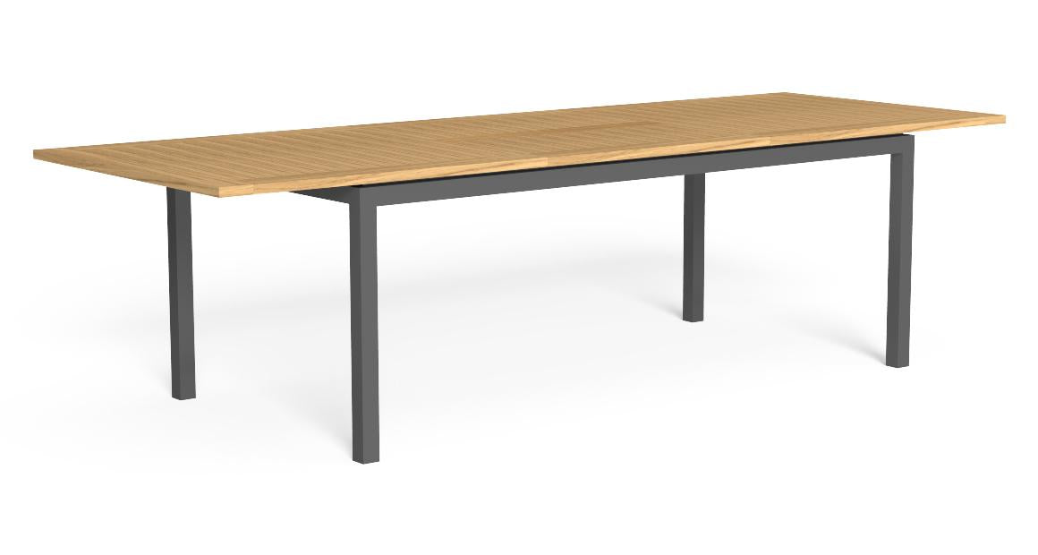 table_jardin_extensible_aluminium_bois_design